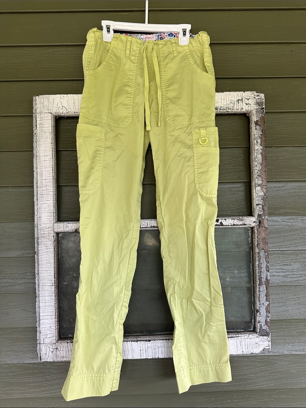 koi Lime Straight Leg Scrub Pants